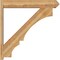 Ekena Millwork Balboa Arts & Crafts Rough Sawn Outlooker, Western Red Cedar, 8"W x 48"D x 48"H OUT08X48X48BOA03RWR - alternate 3